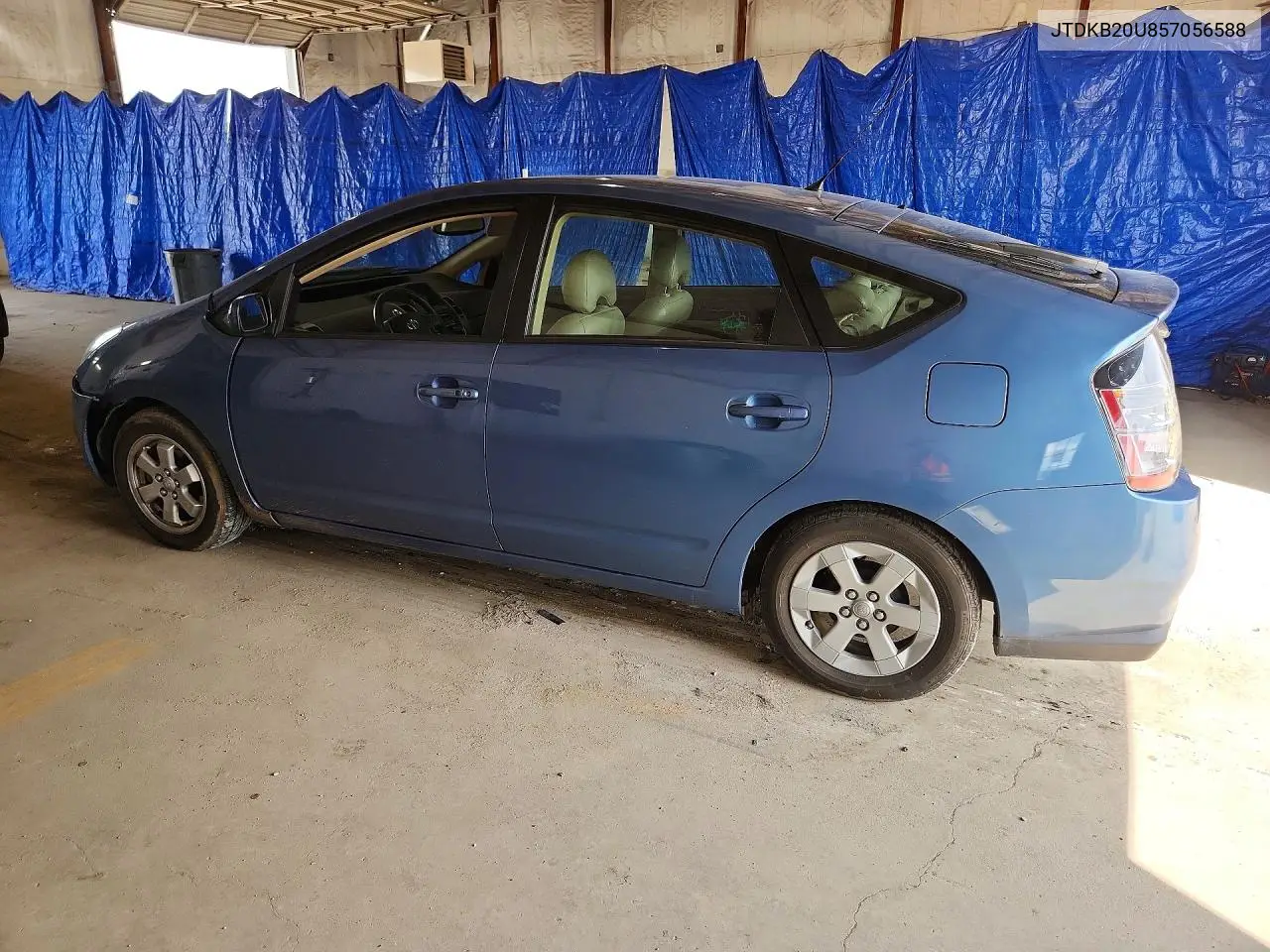 2005 Toyota Prius Base VIN: JTDKB20U857056588 Lot: 58919956