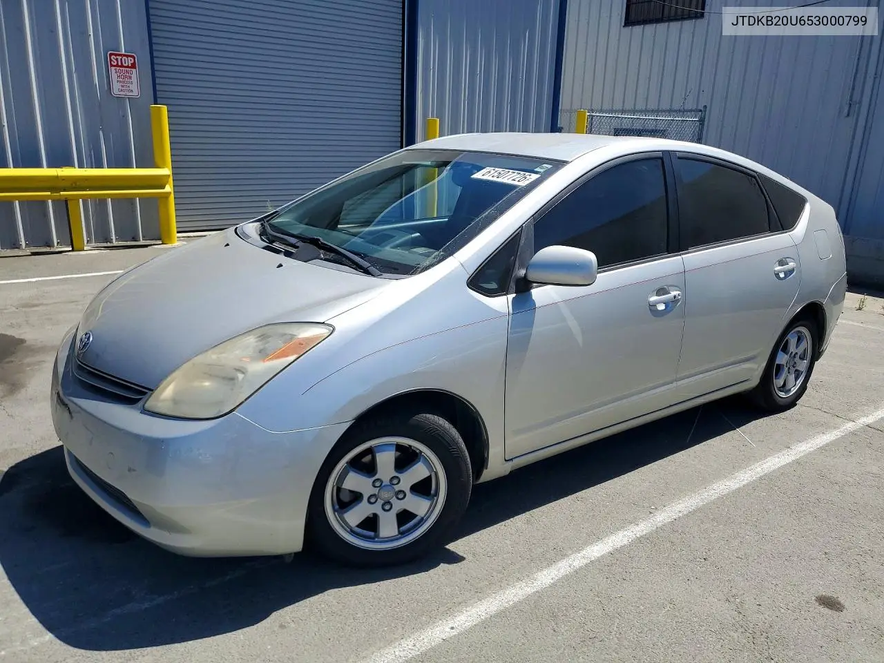 2005 Toyota Prius Base VIN: JTDKB20U653000799 Lot: 61507726