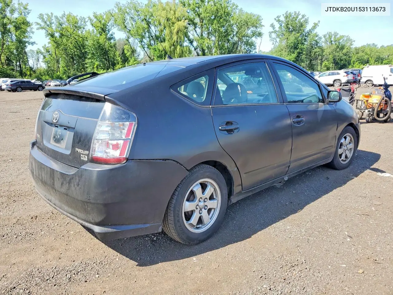 2005 Toyota Prius Base VIN: JTDKB20U153113673 Lot: 61529666