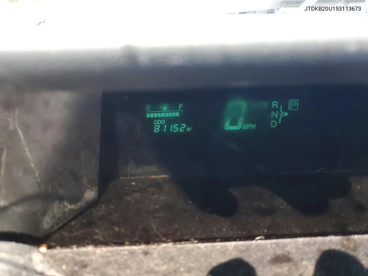 2005 Toyota Prius Base VIN: JTDKB20U153113673 Lot: 61529666