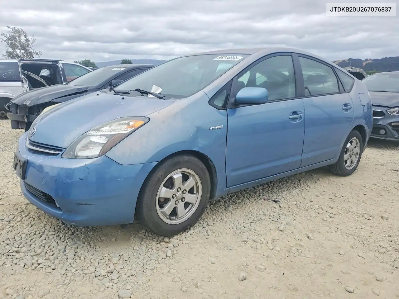 JTDKB20U267076837 2006 Toyota Prius Base