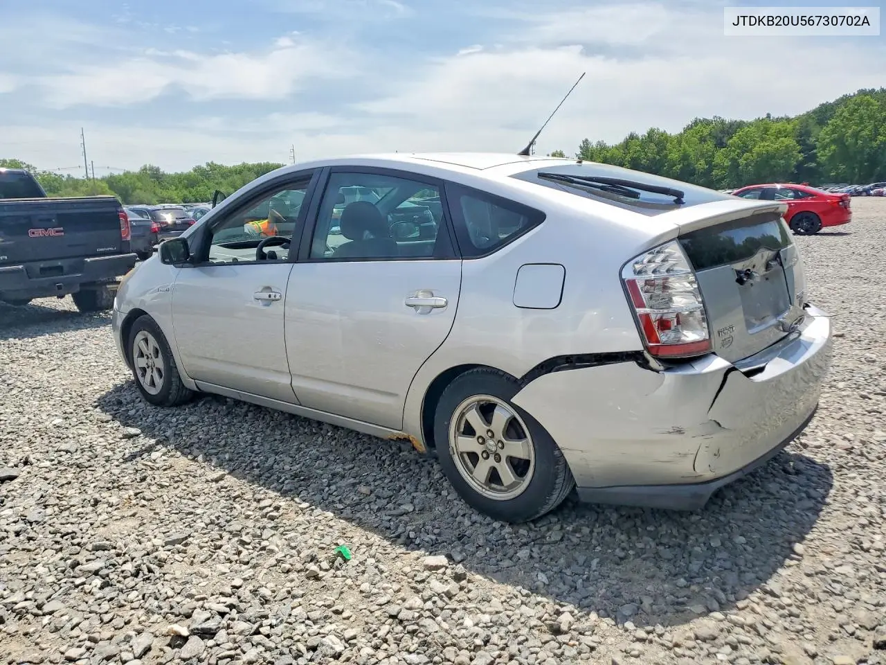 2006 Toyota Prius Base VIN: JTDKB20U367507024 Lot: 56390296