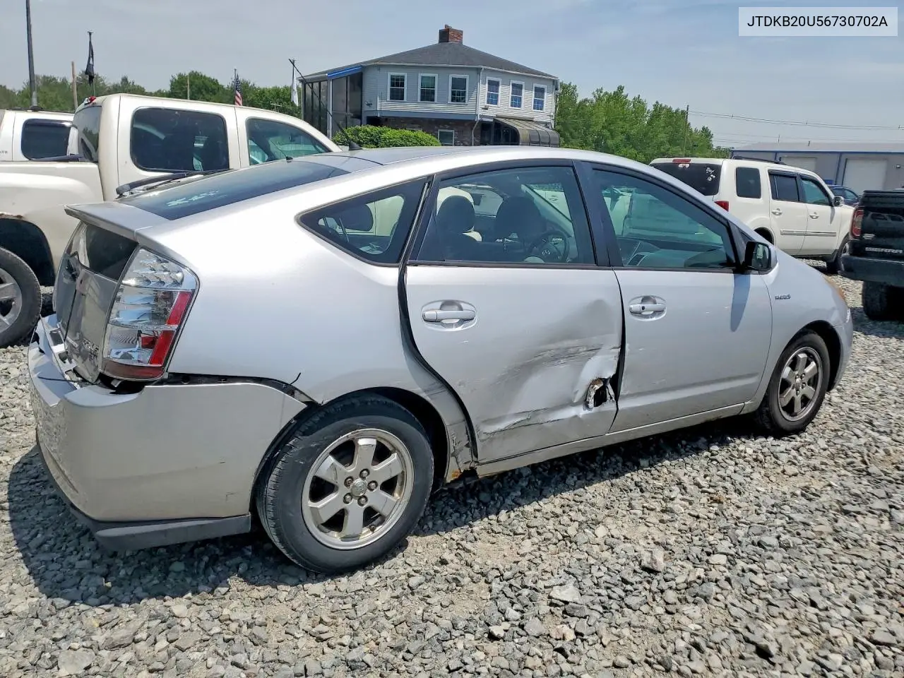 2006 Toyota Prius Base VIN: JTDKB20U367507024 Lot: 56390296