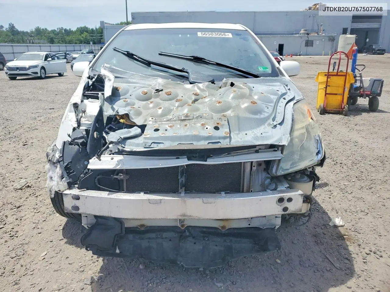 2006 Toyota Prius Base VIN: JTDKB20U767507768 Lot: 56503066