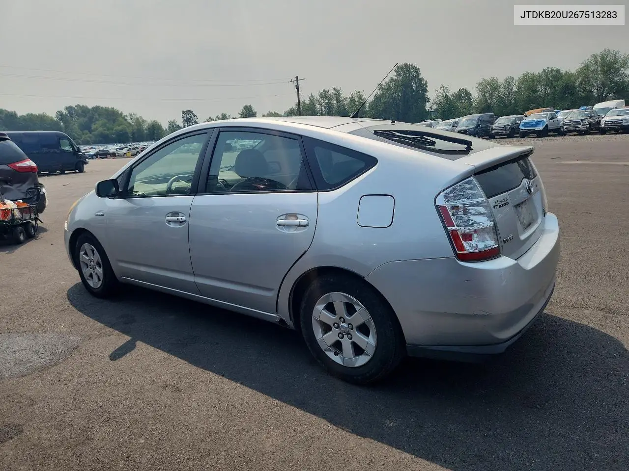 JTDKB20U267513283 2006 Toyota Prius Base