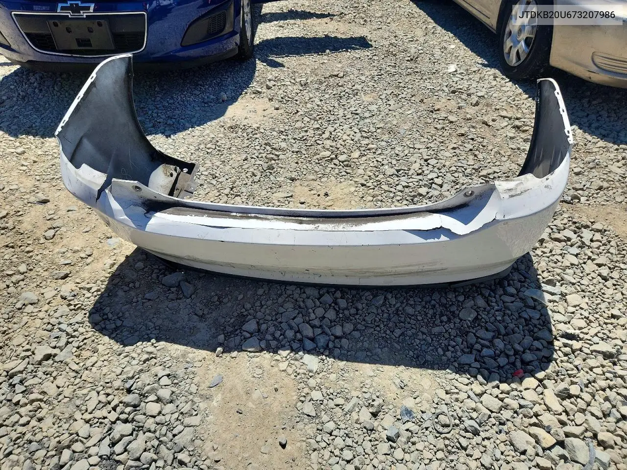 2007 Toyota Prius Base VIN: JTDKB20U673207986 Lot: 55970356