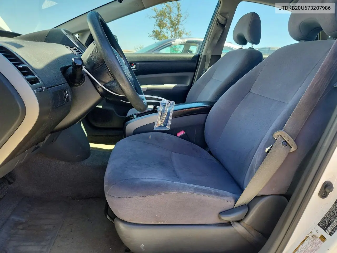 2007 Toyota Prius Base VIN: JTDKB20U673207986 Lot: 55970356