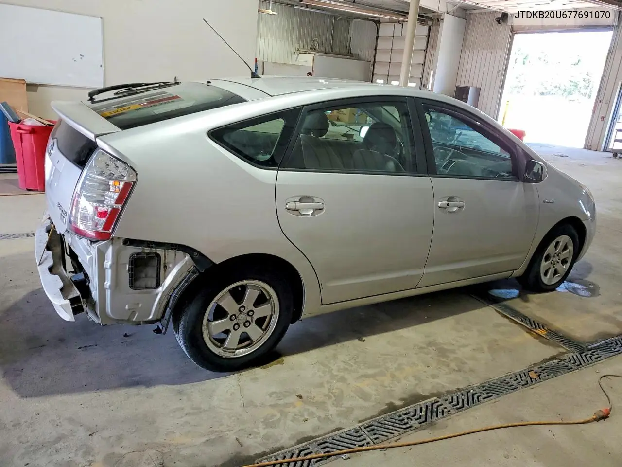 2007 Toyota Prius Base VIN: JTDKB20U677691070 Lot: 56102496