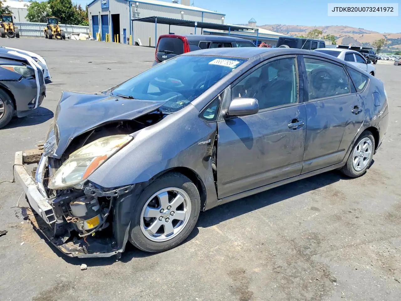 2007 Toyota Prius Base VIN: JTDKB20U073241972 Lot: 56307956