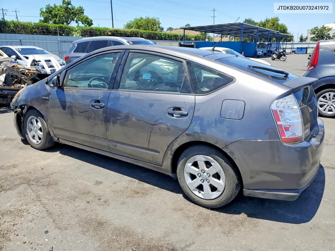 2007 Toyota Prius Base VIN: JTDKB20U073241972 Lot: 56307956