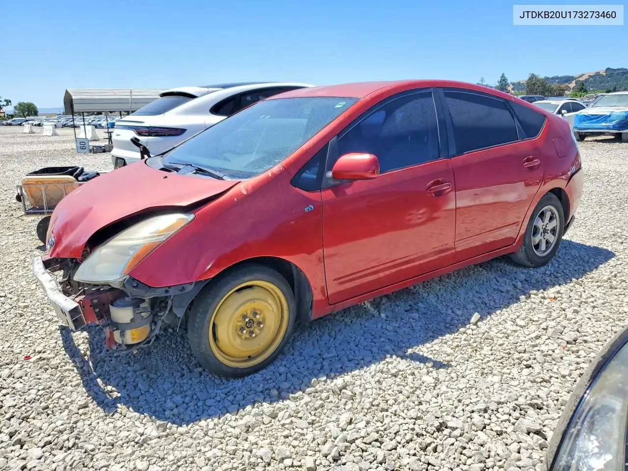 2007 Toyota Prius Base VIN: JTDKB20U173273460 Lot: 57074116
