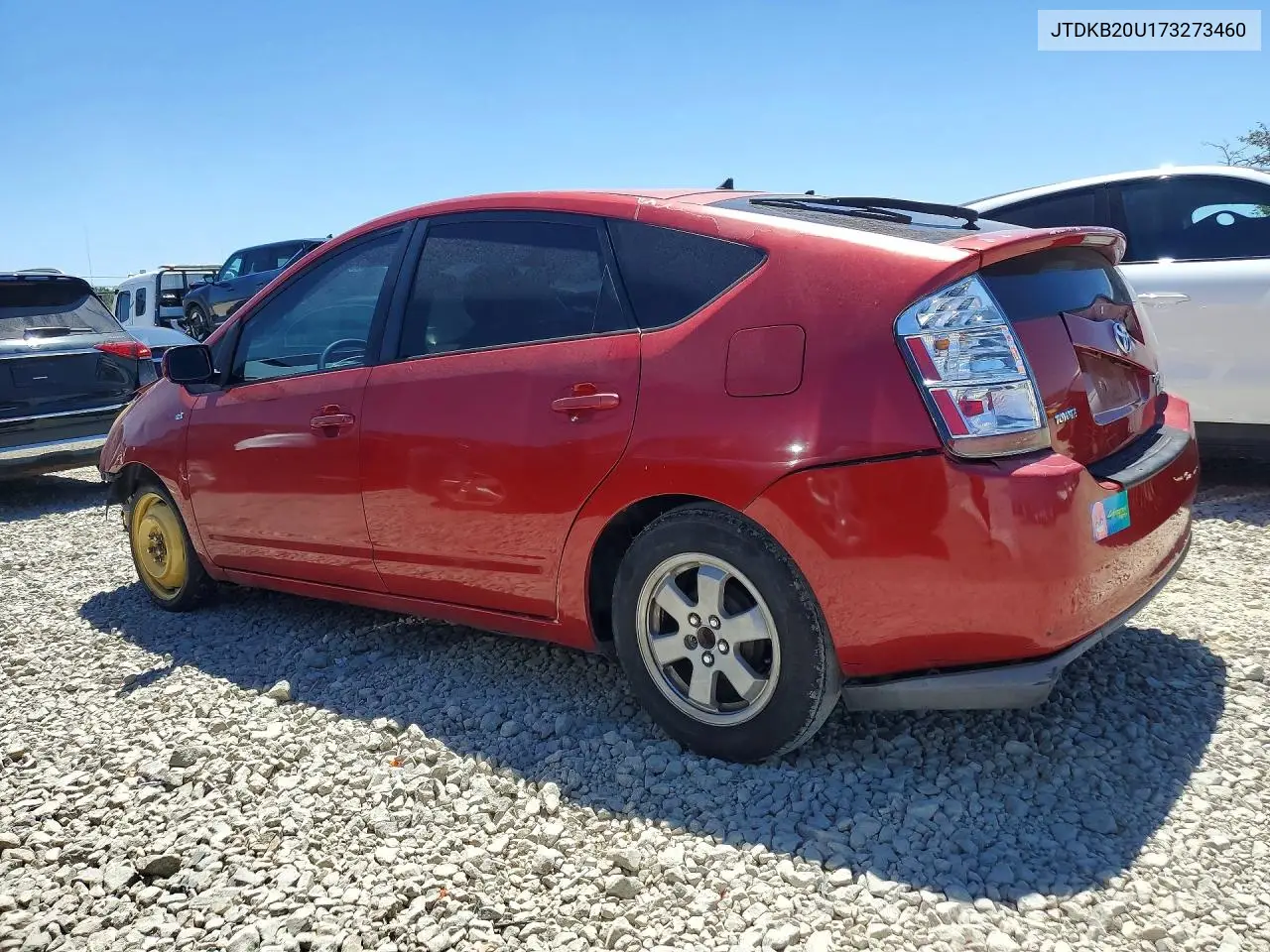 2007 Toyota Prius Base VIN: JTDKB20U173273460 Lot: 57074116