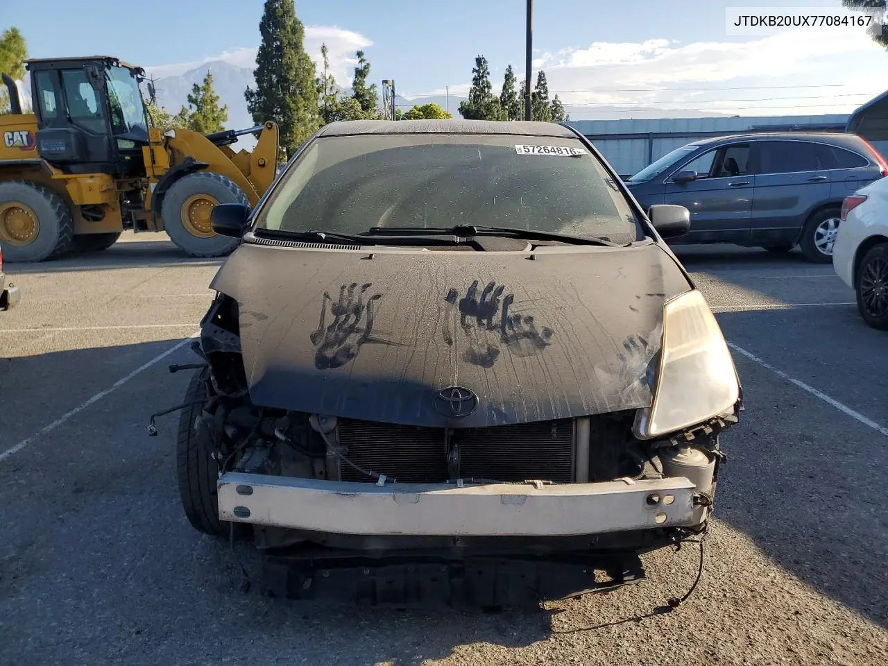 2007 Toyota Prius Base VIN: JTDKB20UX77084167 Lot: 57264816