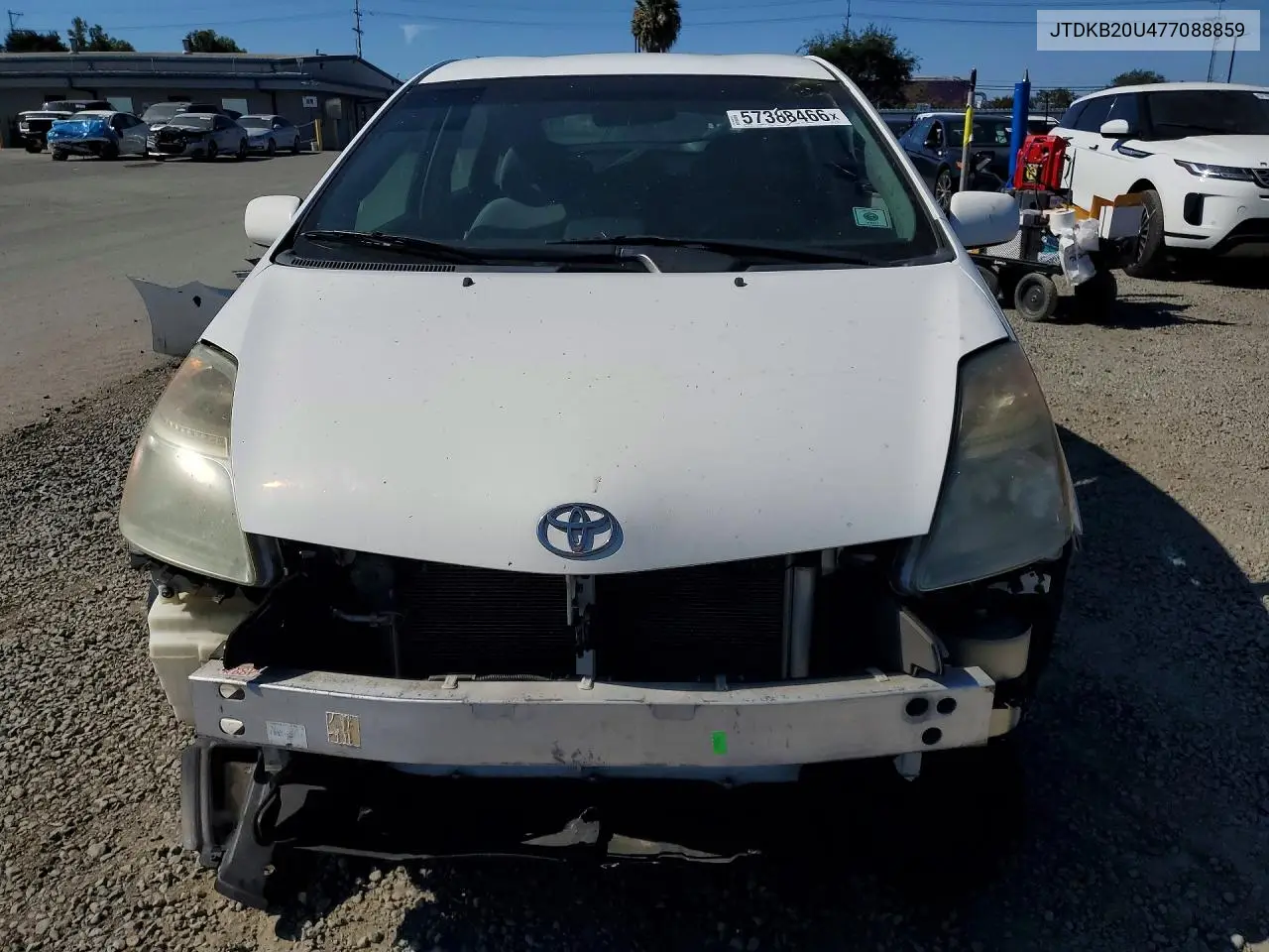 2007 Toyota Prius Base VIN: JTDKB20U477088859 Lot: 57388466