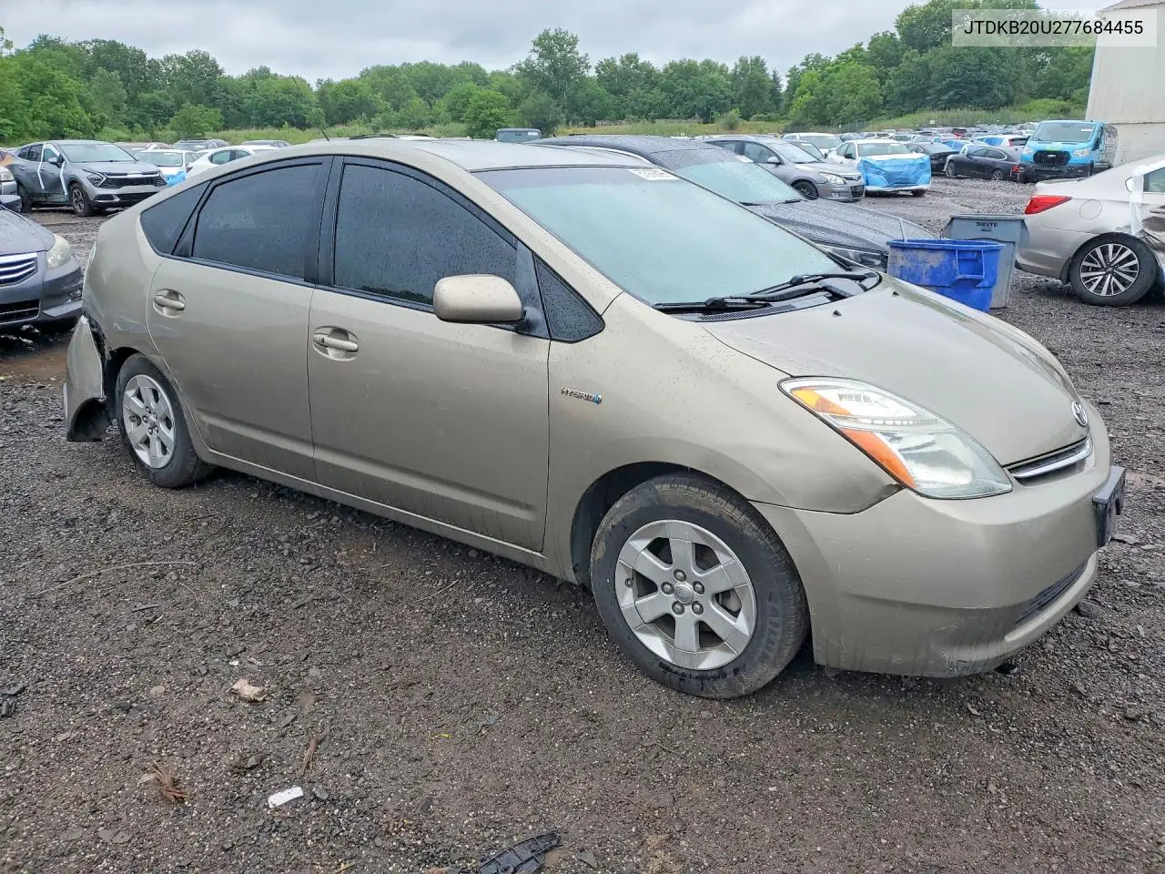 2007 Toyota Prius Base VIN: JTDKB20U277684455 Lot: 57973096