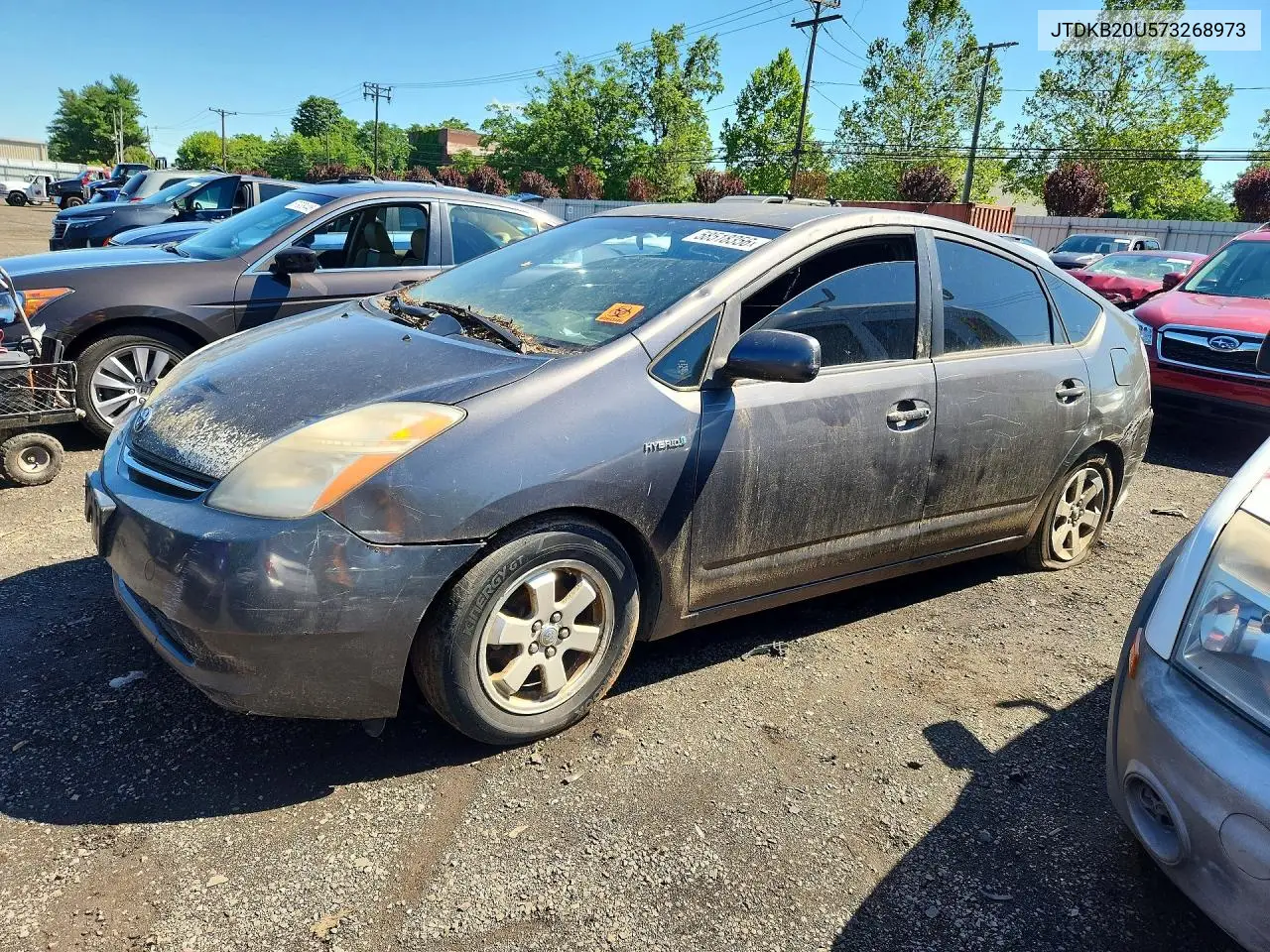 2007 Toyota Prius Base VIN: JTDKB20U573268973 Lot: 58518356