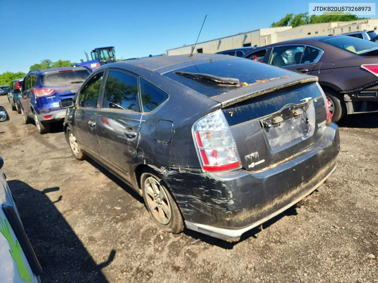 2007 Toyota Prius Base VIN: JTDKB20U573268973 Lot: 58518356