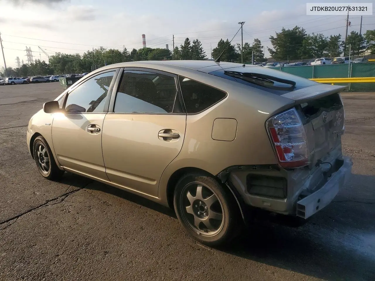 2007 Toyota Prius Touring VIN: JTDKB20U277631321 Lot: 58815906