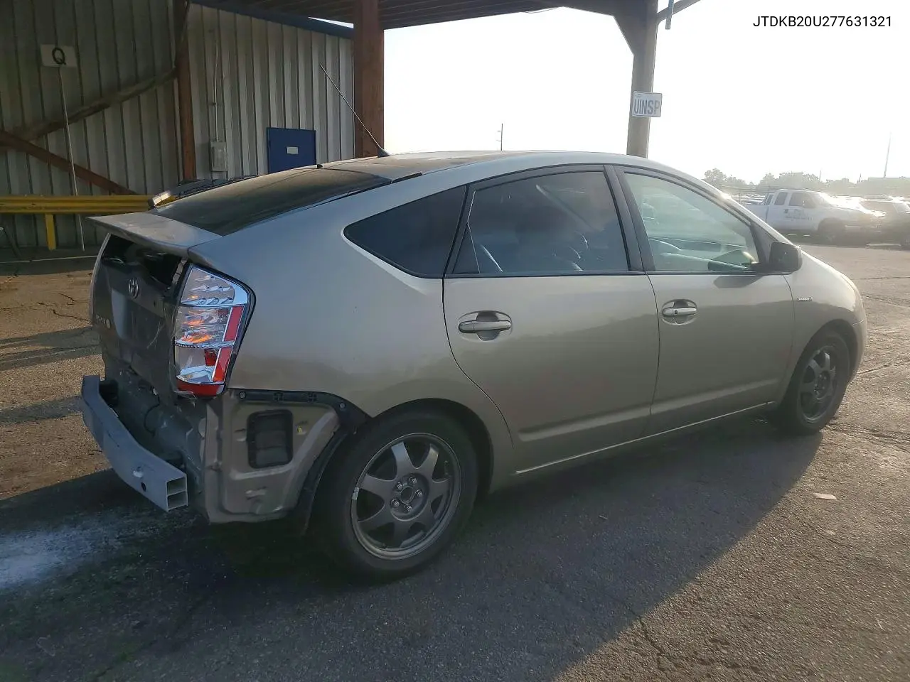 2007 Toyota Prius Touring VIN: JTDKB20U277631321 Lot: 58815906