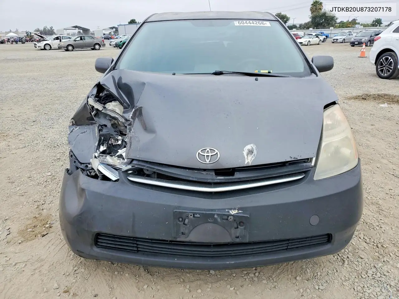 2007 Toyota Prius Base VIN: JTDKB20U873207178 Lot: 60444266