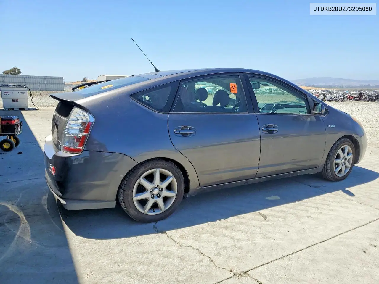 2007 Toyota Prius Touring VIN: JTDKB20U273295080 Lot: 61808806