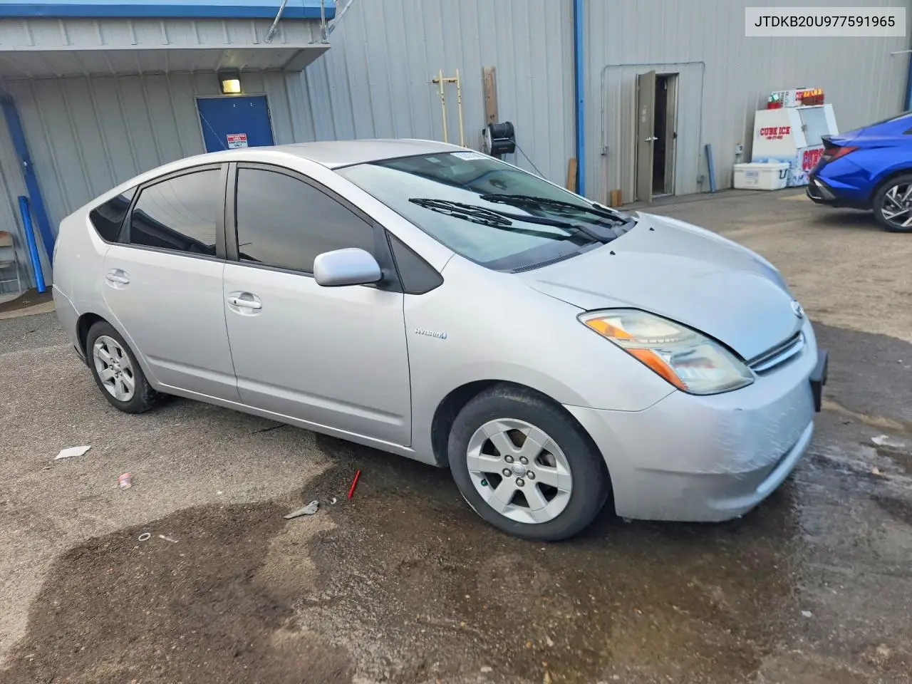 2007 Toyota Prius Base VIN: JTDKB20U977591965 Lot: 62021686