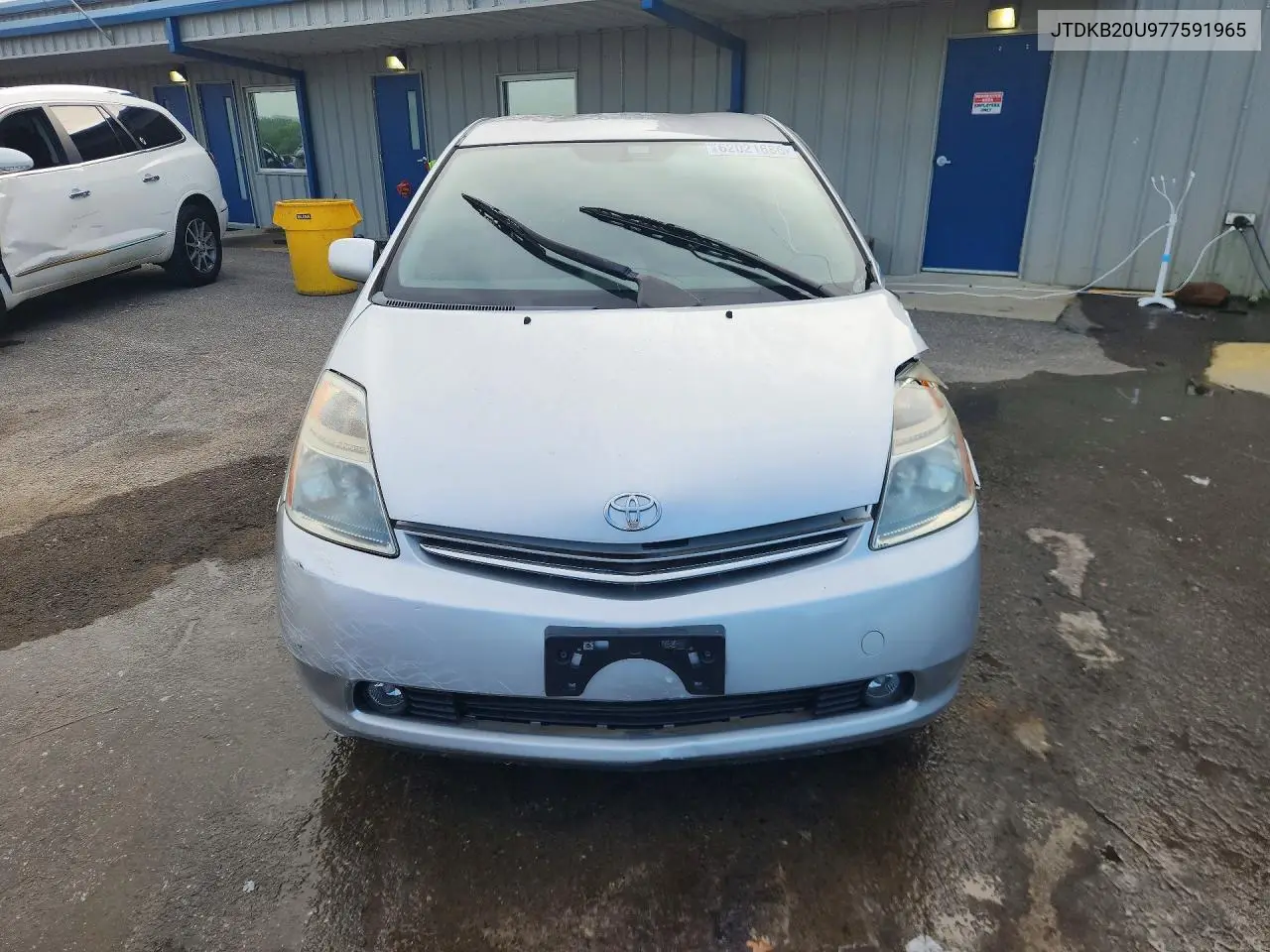 2007 Toyota Prius Base VIN: JTDKB20U977591965 Lot: 62021686