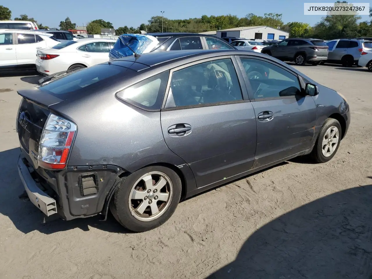 JTDKB20U273247367 2007 Toyota Prius