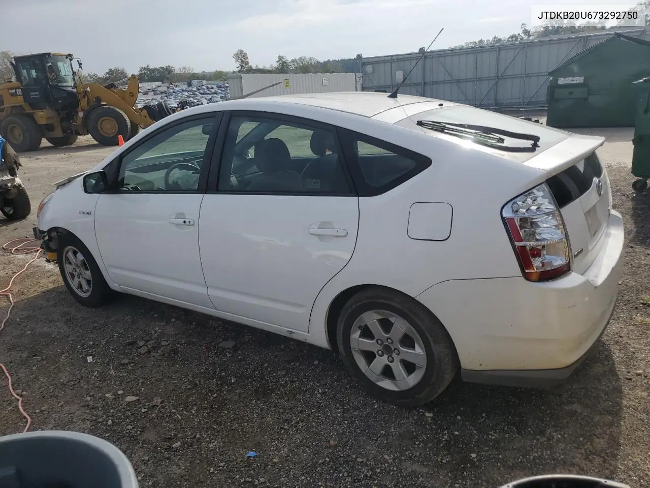 JTDKB20U673292750 2007 Toyota Prius