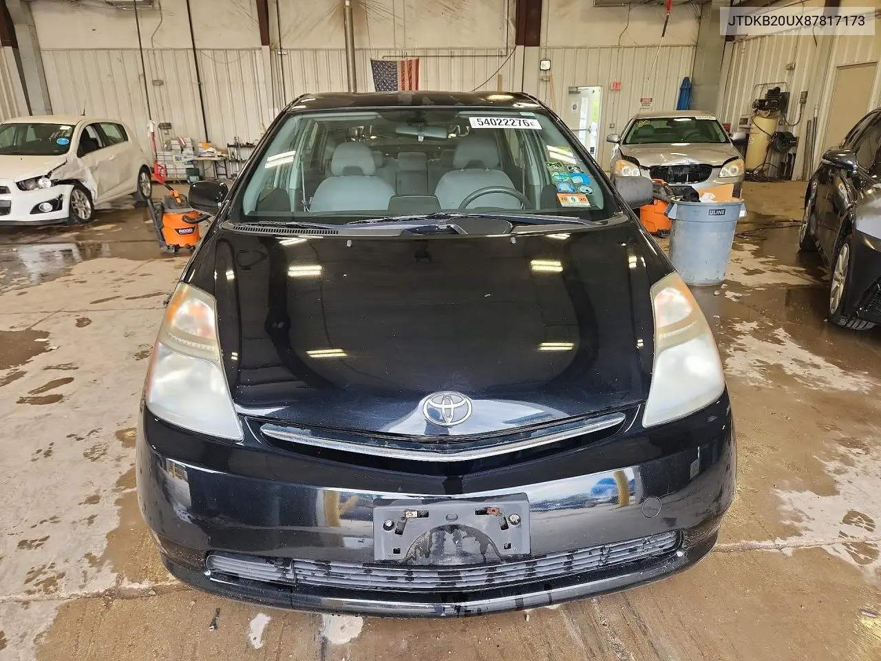 2008 Toyota Prius Base VIN: JTDKB20UX87817173 Lot: 54022276