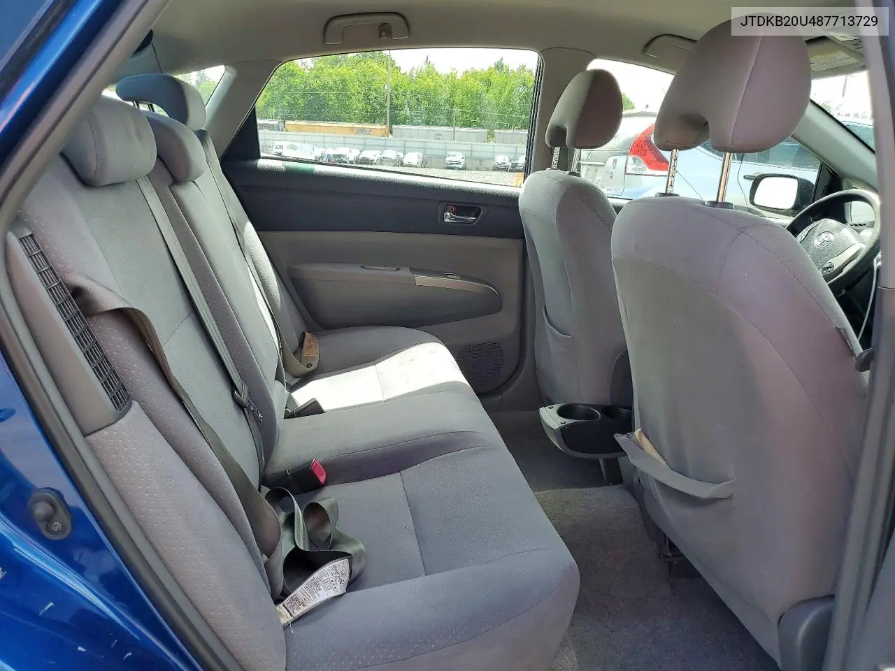 2008 Toyota Prius Base VIN: JTDKB20U487713729 Lot: 55815856
