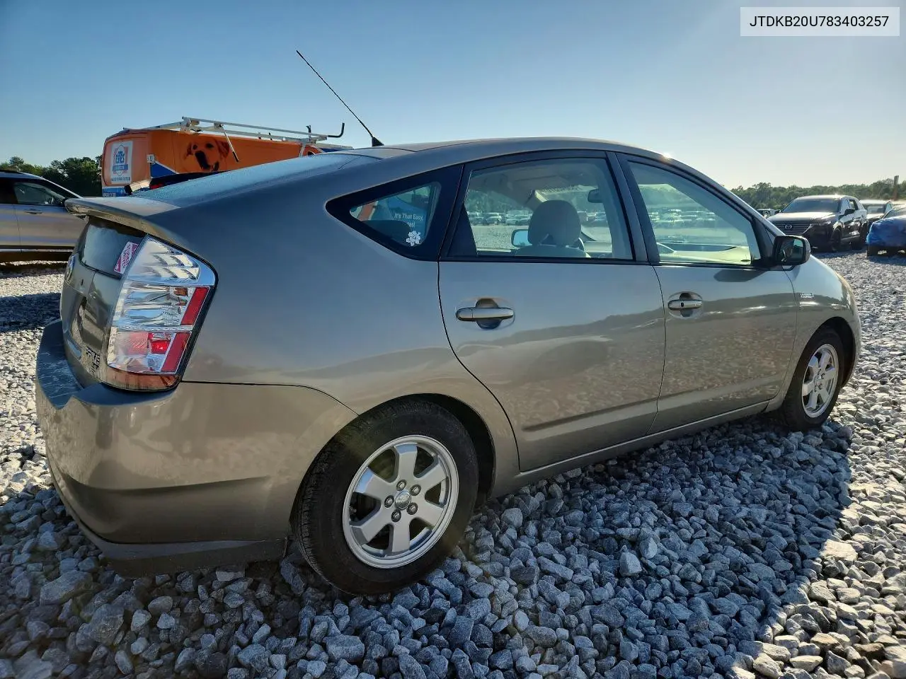 JTDKB20U783403257 2008 Toyota Prius Base