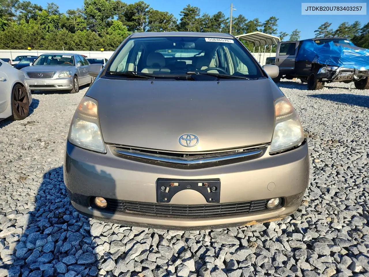JTDKB20U783403257 2008 Toyota Prius Base