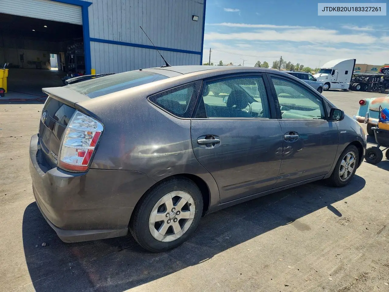 2008 Toyota Prius Base VIN: JTDKB20U183327261 Lot: 56710806
