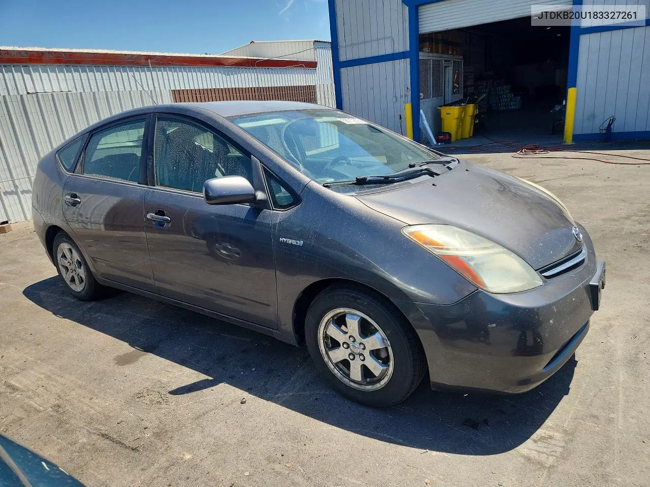 2008 Toyota Prius Base VIN: JTDKB20U183327261 Lot: 56710806