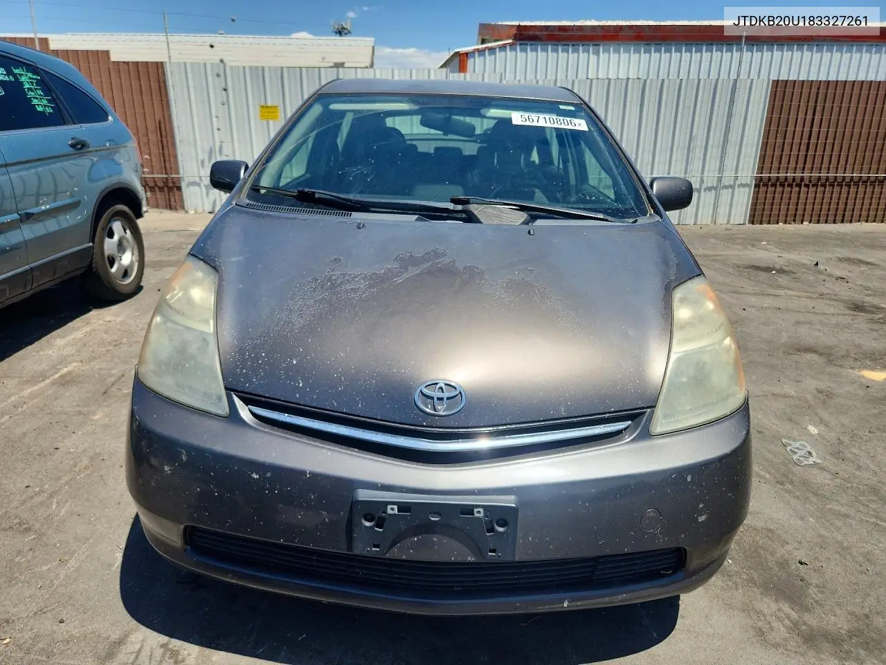 2008 Toyota Prius Base VIN: JTDKB20U183327261 Lot: 56710806