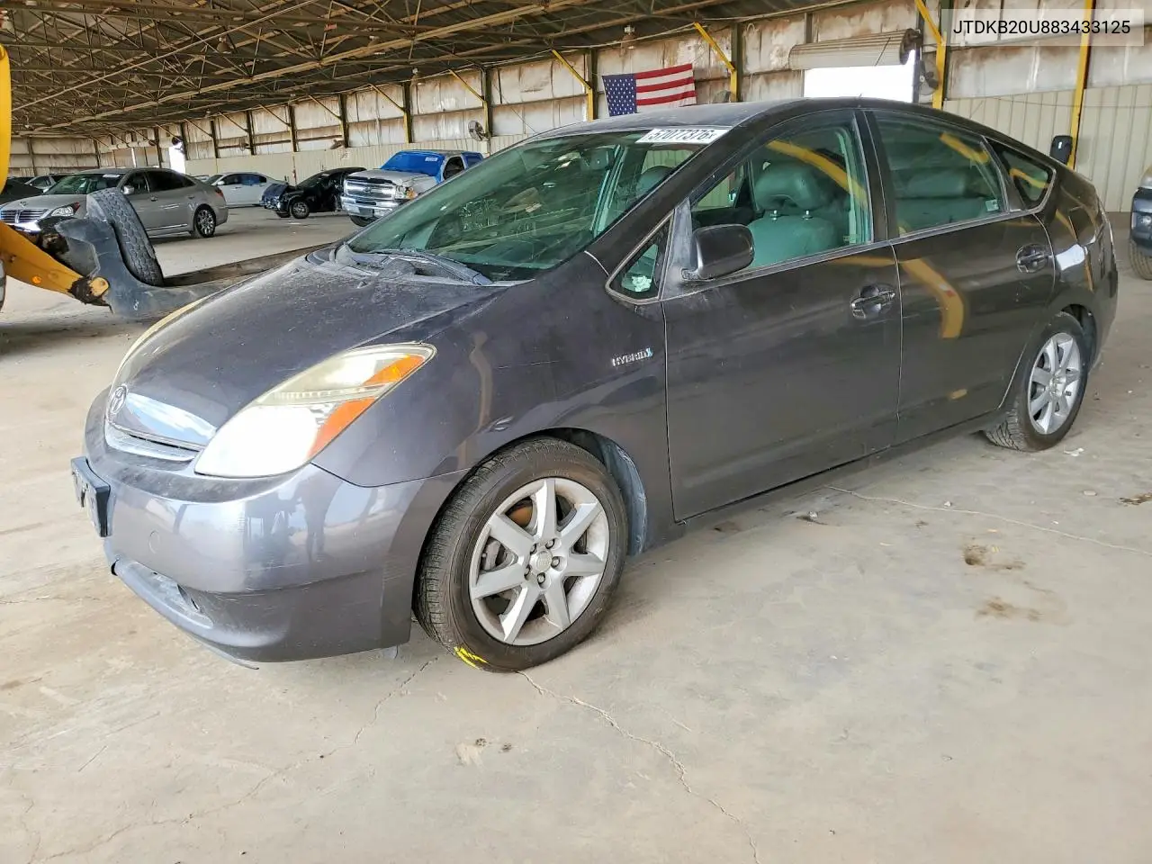2008 Toyota Prius Touring VIN: JTDKB20U883433125 Lot: 57077376