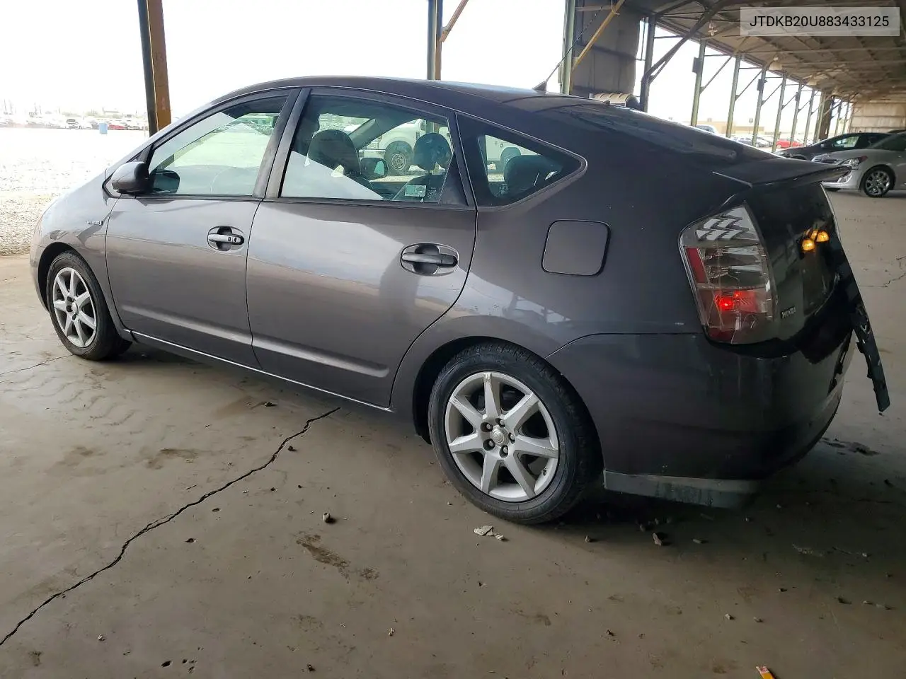 2008 Toyota Prius Touring VIN: JTDKB20U883433125 Lot: 57077376