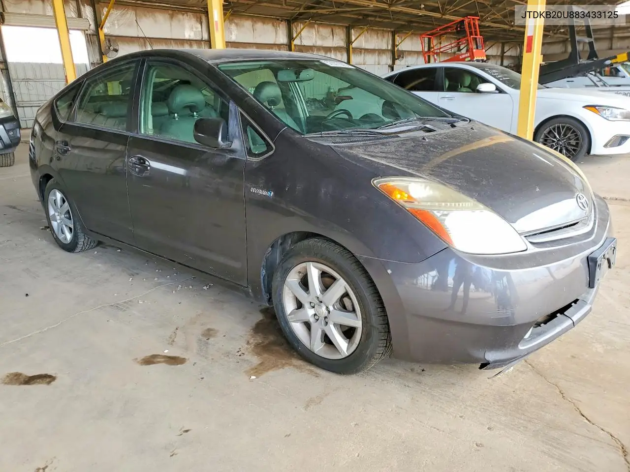 2008 Toyota Prius Touring VIN: JTDKB20U883433125 Lot: 57077376