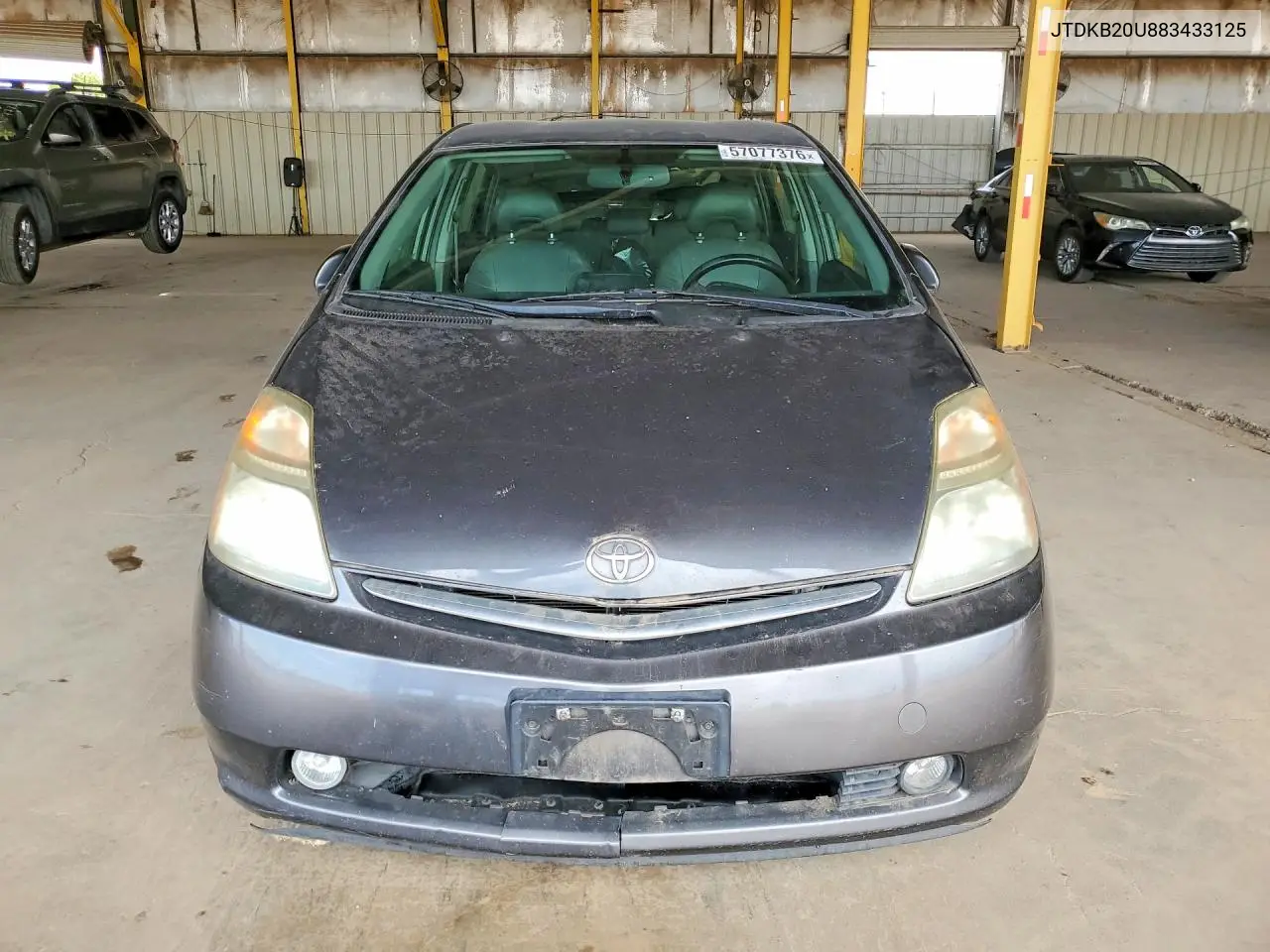 2008 Toyota Prius Touring VIN: JTDKB20U883433125 Lot: 57077376