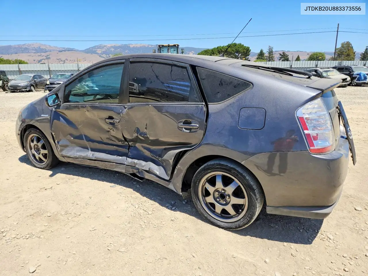 2008 Toyota Prius Base VIN: JTDKB20U883373556 Lot: 59999516