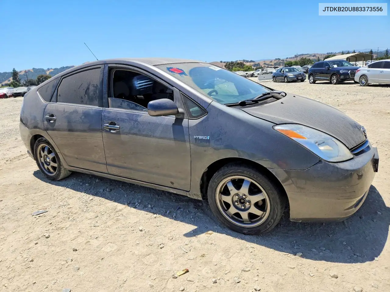2008 Toyota Prius Base VIN: JTDKB20U883373556 Lot: 59999516