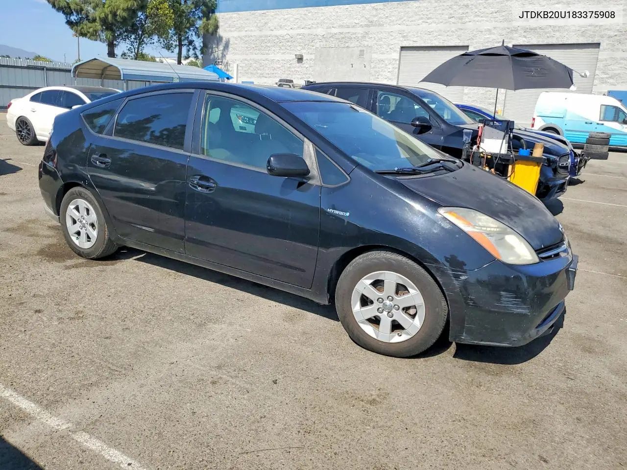 2008 Toyota Prius Base VIN: JTDKB20U183375908 Lot: 60529996