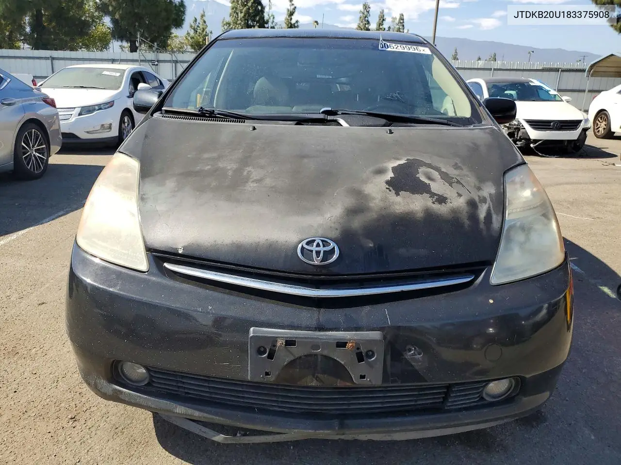 2008 Toyota Prius Base VIN: JTDKB20U183375908 Lot: 60529996