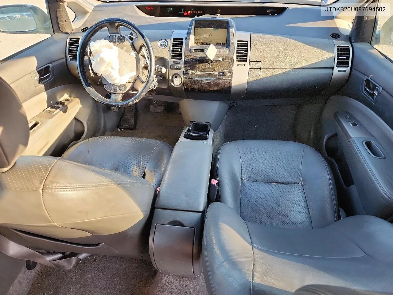 2008 Toyota Prius Base VIN: JTDKB20U087694502 Lot: 60878366