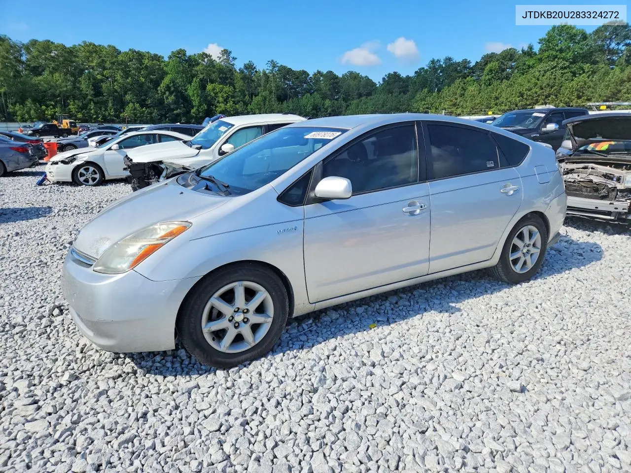 2008 Toyota Prius Touring VIN: JTDKB20U283324272 Lot: 60978276