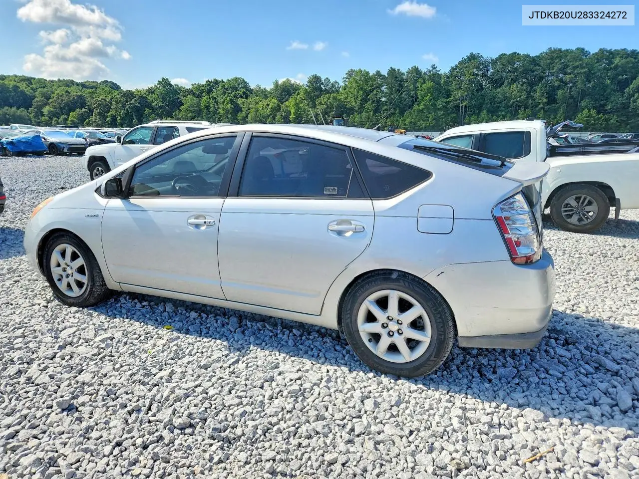 2008 Toyota Prius Touring VIN: JTDKB20U283324272 Lot: 60978276