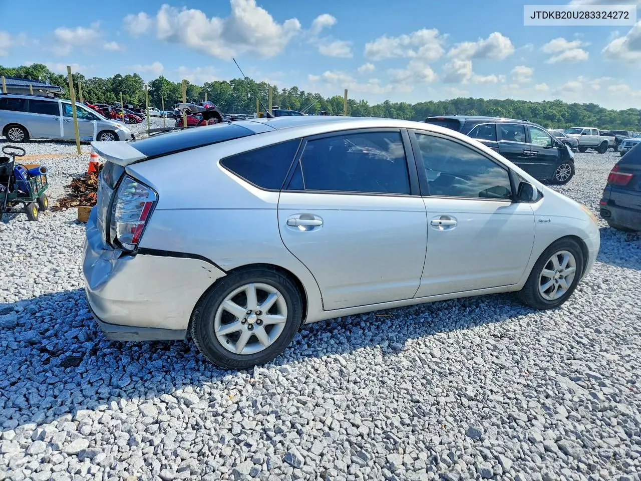 2008 Toyota Prius Touring VIN: JTDKB20U283324272 Lot: 60978276