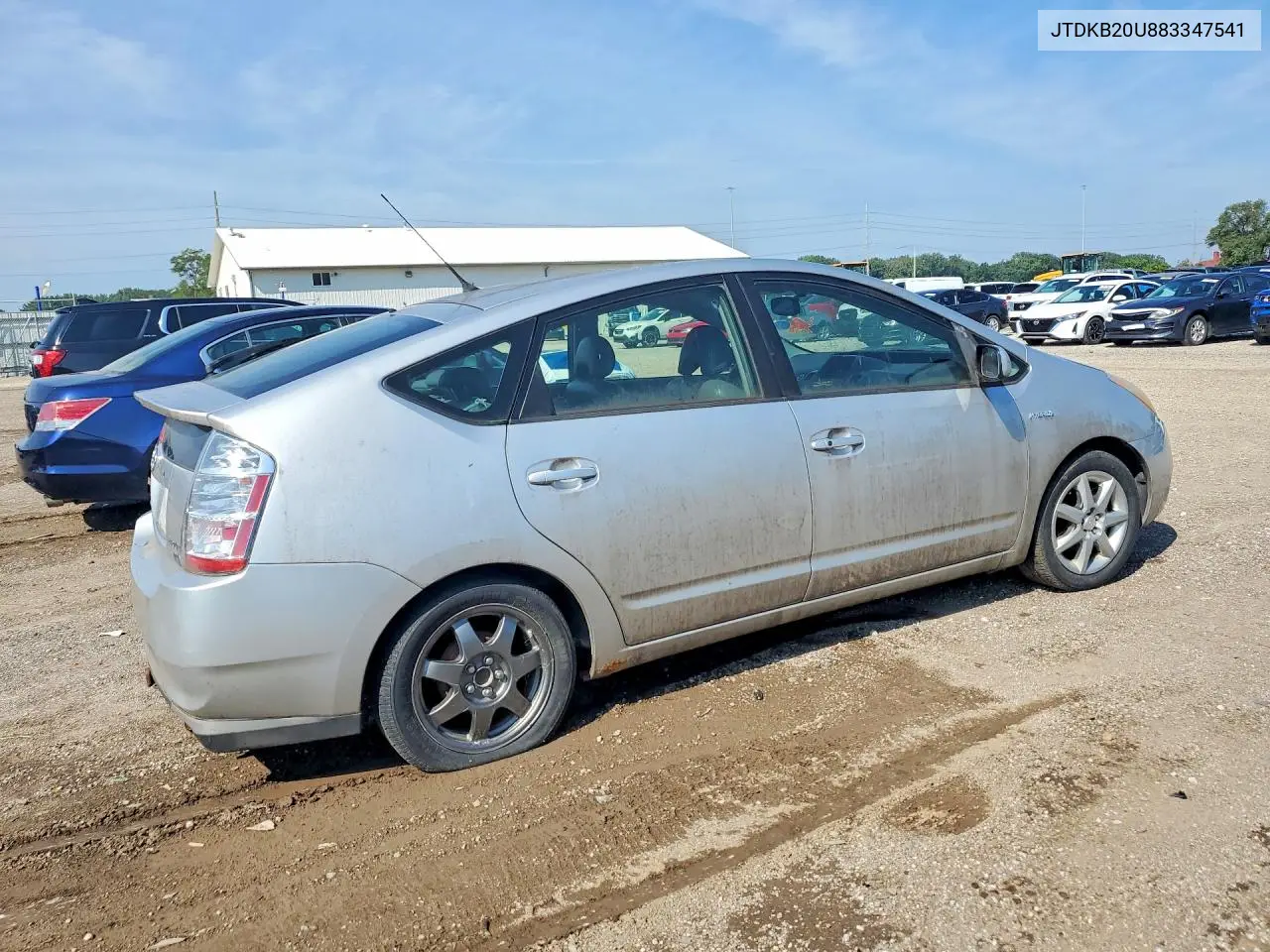 2008 Toyota Prius Touring VIN: JTDKB20U883347541 Lot: 61899946