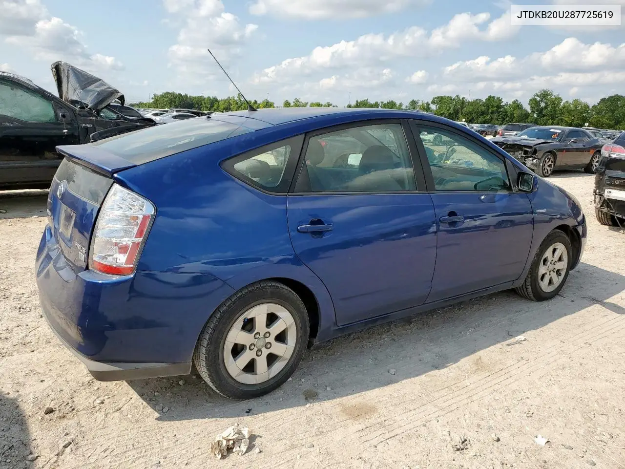 JTDKB20U287725619 2008 Toyota Prius